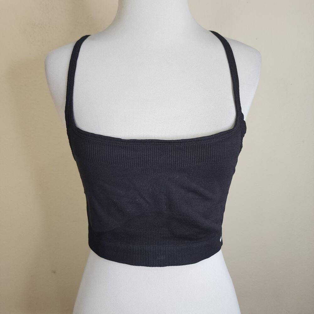 Nike Indy Sports Bra Seamless Ribbed Women's Size Small Non-Padded